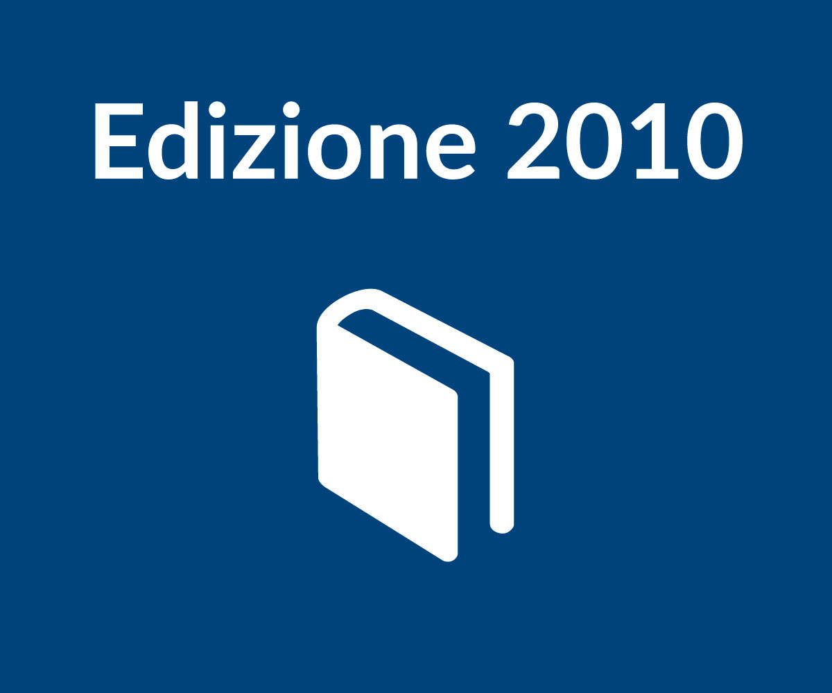 Edizione 2010 - Premio Letterario