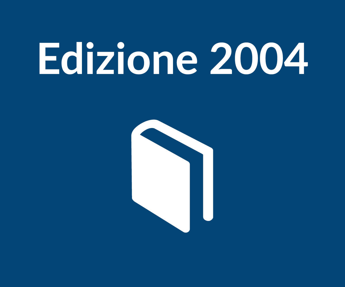Edizione 2004 - Premio Letterario