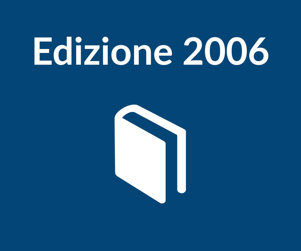 Edizione 2006 - Premio Letterario
